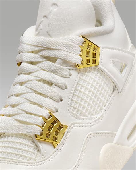 jordan 4 nere prezzo|jordan 4 white gold shoes.